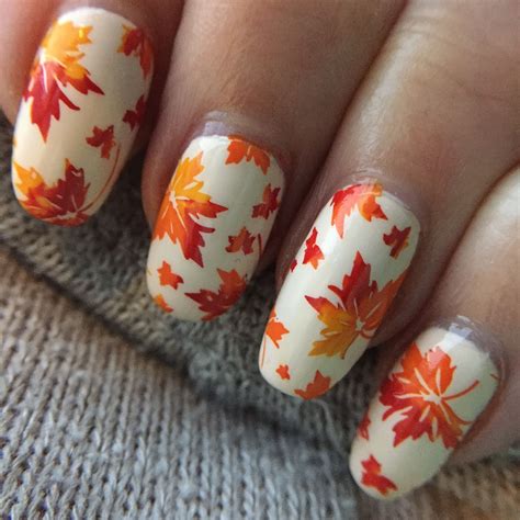 autumn leaf nails|2021 autumn nail designs.